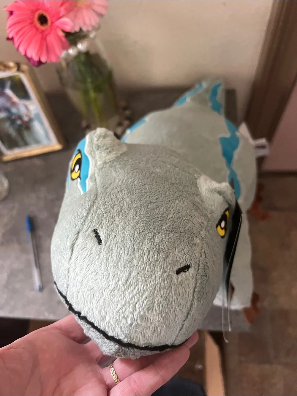 Pillow Pets Dinosaur‎ Universal Studios Jurassic World Blue The Raptor Plush Toy